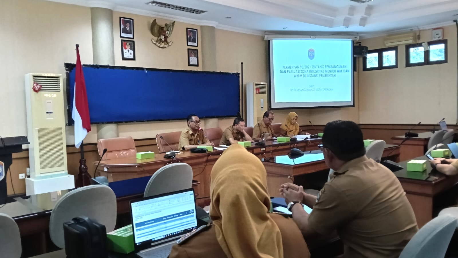 Koordinasi Pembangunan Zona Integritas Menuju WBK Pada Unit Kerja Di Lingkungan Pemerintah Kota Tarakan
